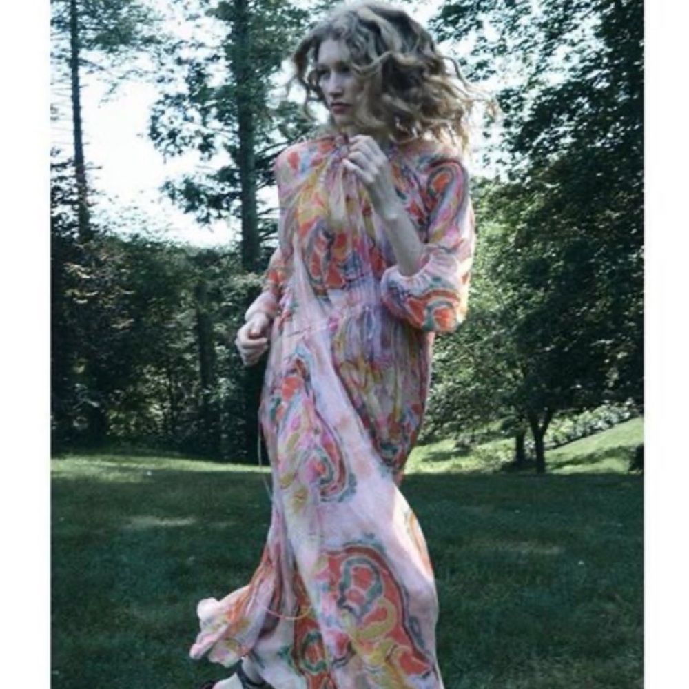 PRINTED MIDI DRESS ZW COLLECTION
MULTICOLORED. SIZE MEDIUM - Picture 5 of 7